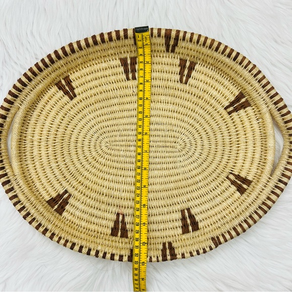 Hand Woven Basket Tray and Coffee/Tea Set - Picture 12 of 14